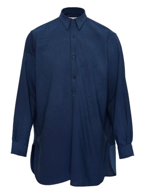 Maison Margiela long-sleeved panelled shirt