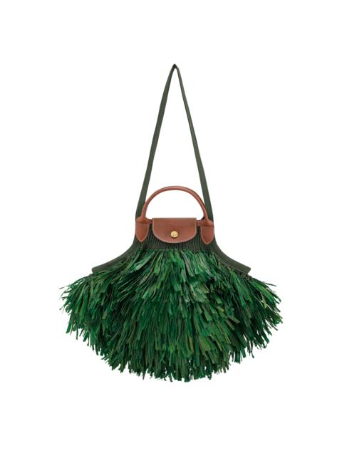 Longchamp Le Pliage Filet L Mesh bag Khaki - Canvas