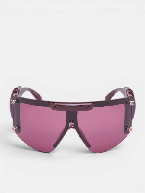 OTTOLINGER Red Gem Studded Knot Sunglasses