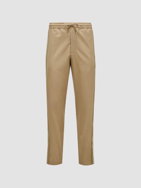 Wool Gabardine Jogging Pants