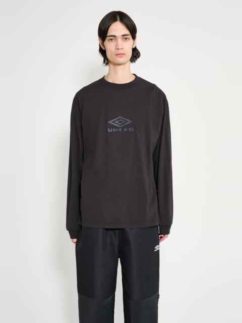umbro UMBRO OG LOGO LS SHIRT WASHED BLACK