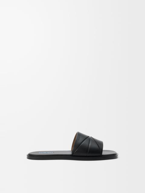 Loewe Origami slide in soft calfskin