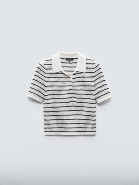 Viola Striped Cotton Polo
Slim Fit