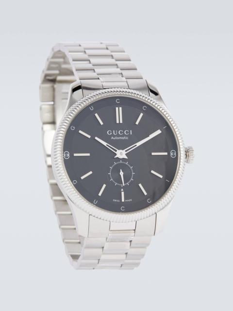GUCCI G-Timeless 40mm steel watch