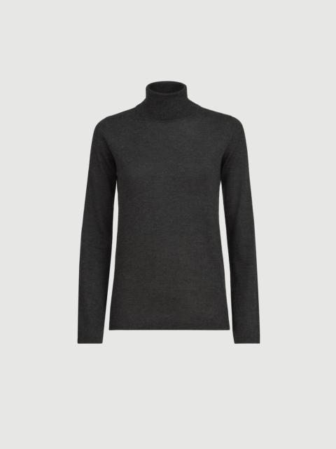 Brunello Cucinelli Cashmere and silk lightweight turtleneck sweater