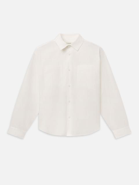 FRAME Linen Blend Shirt