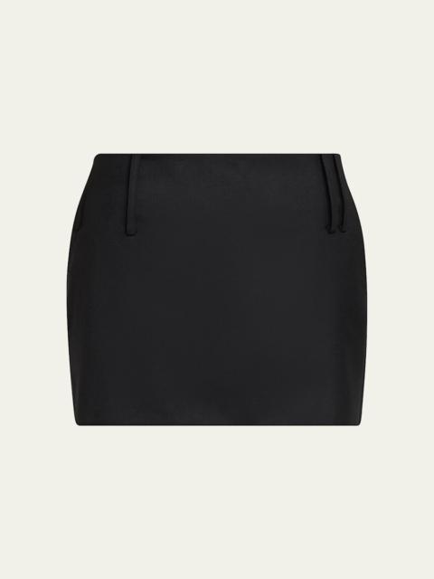 Tonywack Wool Mini Skirt