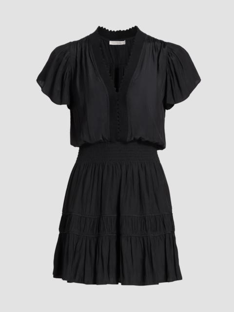 RAMY BROOK Women's Irene Tiered Mini Dress - Black