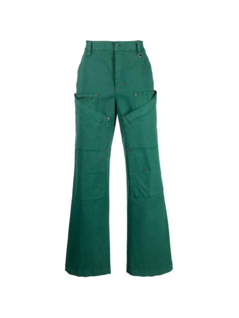 Marine Serre Workwear G. Dye trousers