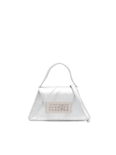 signature numbers-motif leather mini bag