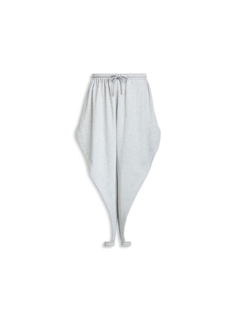 Alaïa FLEECE JERSEY POINTED PANTS
