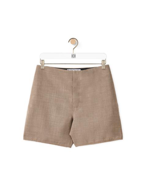 Loewe Shorts in wool