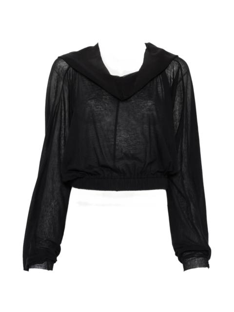 Rick Owens Rick Owens Hooded-neck T-shirt