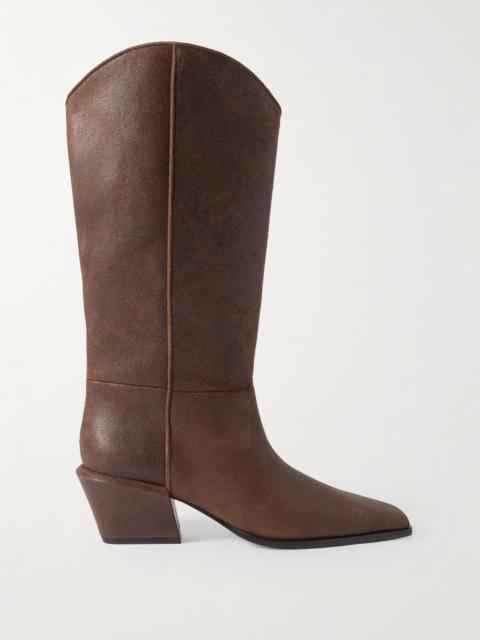 PARIS TEXAS Bettina Leather Cowboy Boots