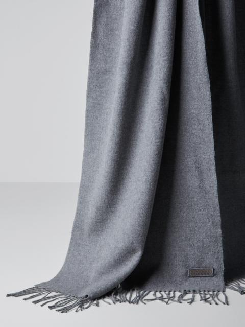 Brunello Cucinelli Silk scarf with monili