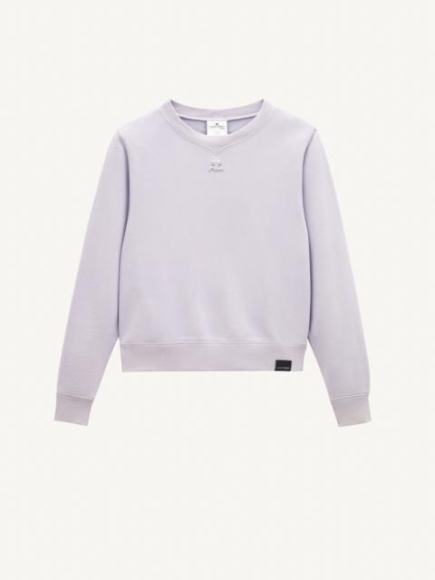 courrèges LONG SLEEVE SWEATER