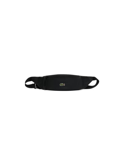 LACOSTE Black Embroidered Pouch
