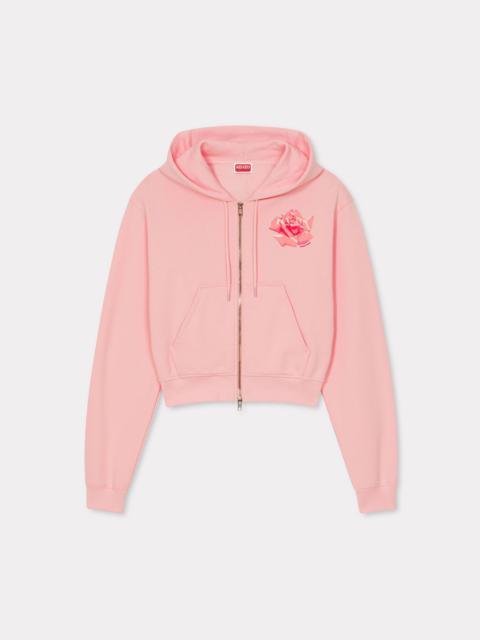 'KENZO Rose' zip up hoodie