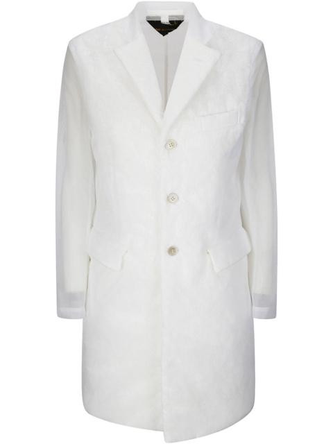 Comme Des Garçons single-breasted coat