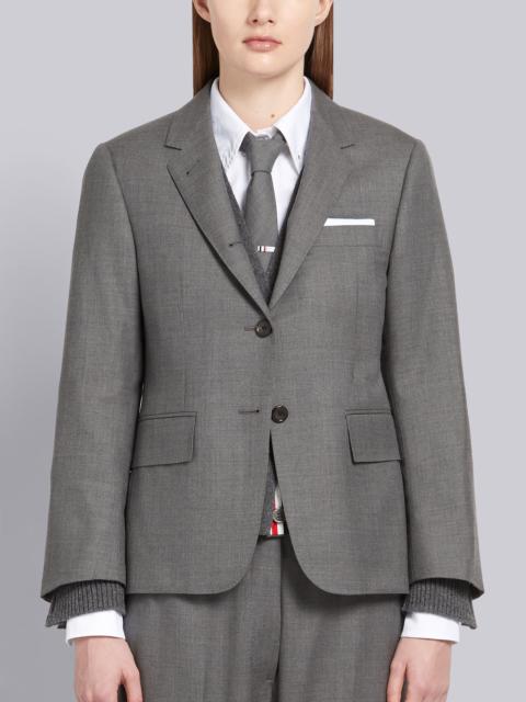 Thom Browne Medium Grey Super 120s Twill Classic Jacket