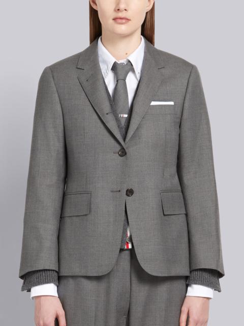 Medium Grey Super 120s Twill Classic Jacket