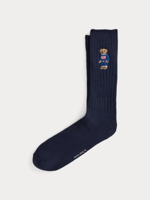 Polo Ralph Lauren Polo Bear Cotton-Blend Crew Socks