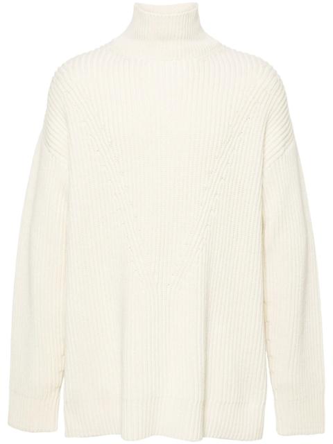 Jil Sander Ribbed Wool Jumper