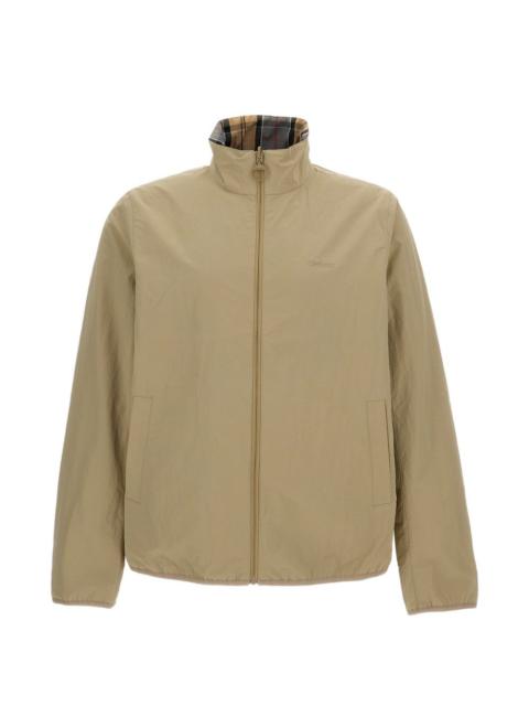Barbour zip-up reversible jacket