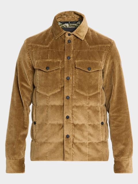 Moncler Grenoble Men's Gelt Corduroy Jacket