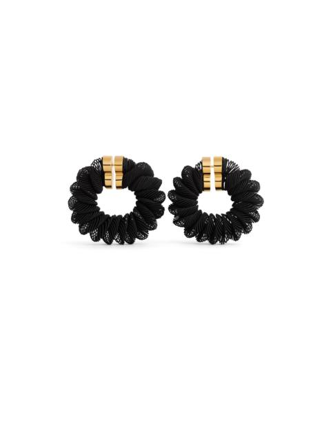 Alaïa SPIRAL HOOPS EARRINGS