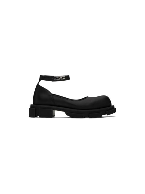 Black Gao Mary Jane Loafers