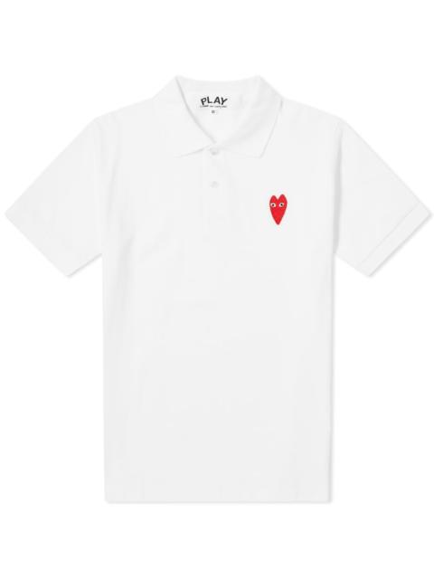 Comme des Garçons Play Comme des Garcons Play Large Heart Polo