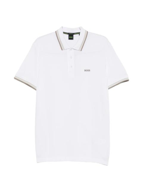 BOSS Boss Logo-embroidered Polo Shirt