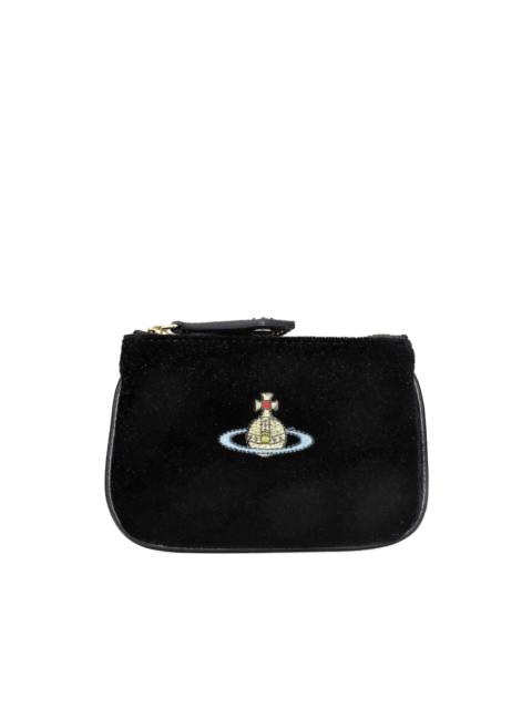 Vivienne Westwood Orb-appliqué coin purse