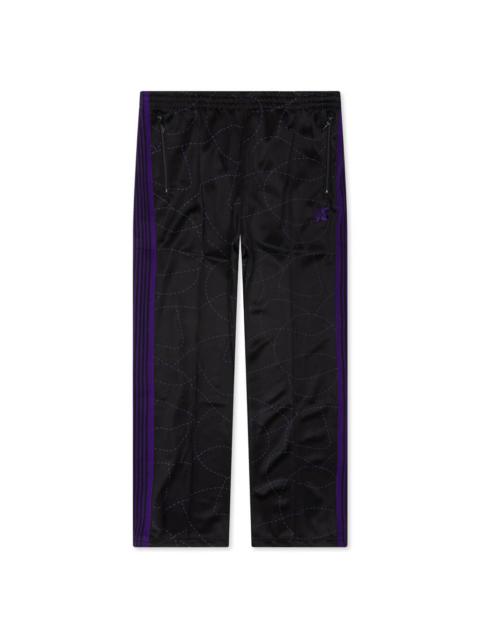 NEEDLES X DC SHOES TRACK PANT POLY SMOOTH - BLACK
