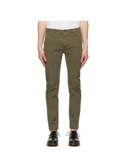 Levi's Khaki Slim XX Chino Trousers
