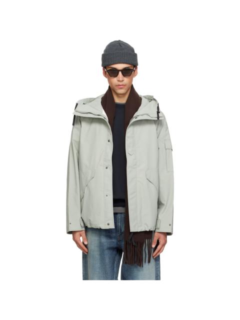 Nanamica Gray 2L Nylon GORE-TEX Cruiser Jacket