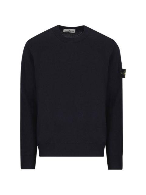 Stone Island logo-patch sweatshirt