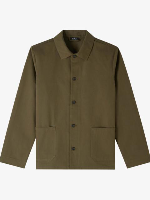A.P.C. KERLOUAN LOGO JACKET