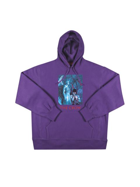 Supreme x The Crow Hooded Sweatshirt 'Dusty Purple'