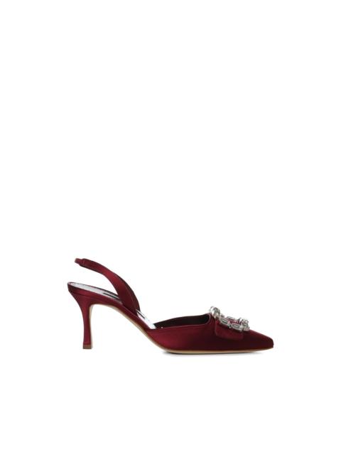 Manolo Blahnik jewel pointed pumps