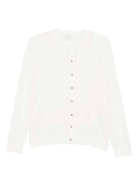 rabanne merino cardigan