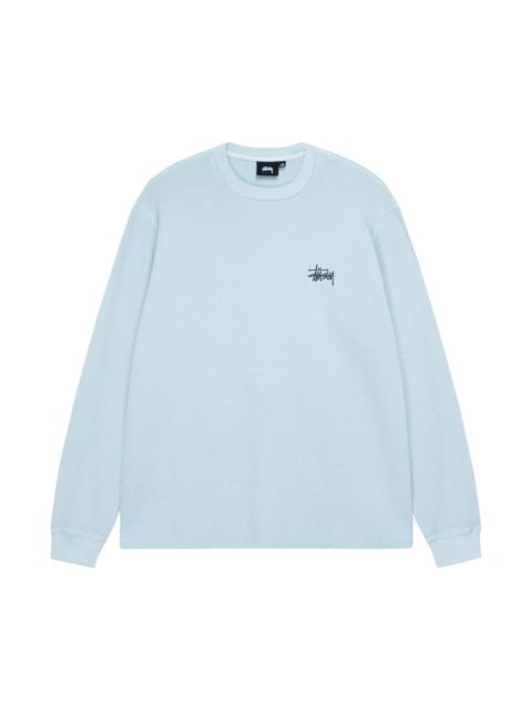 Stussy Basic Stock Long-Sleeve Thermal 'Light Blue'