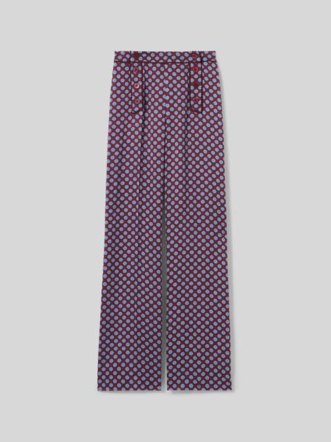 Claudie Pierlot SATIN SAILOR TROUSERS