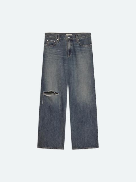 Helmut Lang DESTROYED LOW-RISE JEANS