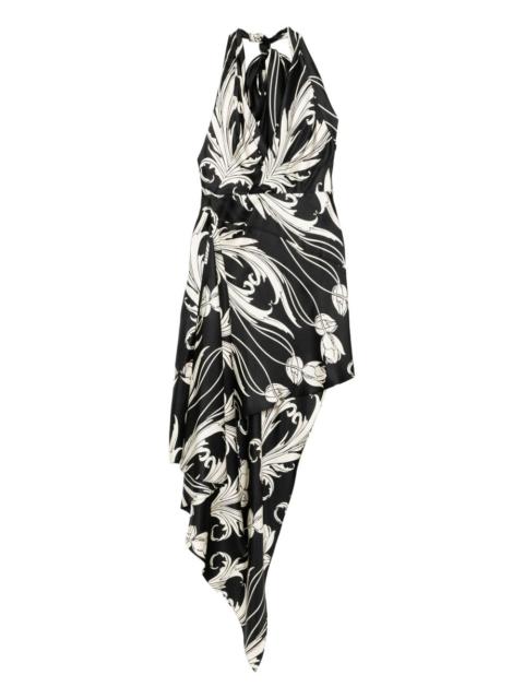 Monse v-neck printed dress