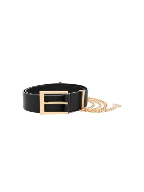 Zadig & Voltaire Rock chain-link leather belt