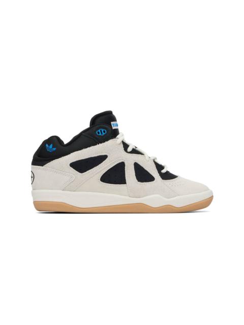 adidas Originals Off-White & Black Bad Bunny Edition BADBO 1.0 Sneakers