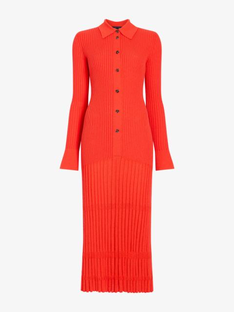 Proenza Schouler Rosario Dress in Textured Merino Wool