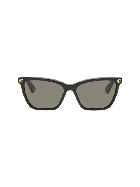 GUCCI Black Light Acetate Sunglasses